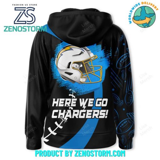 Los Angeles Chargers NFL Here We Go Zip Hoodie