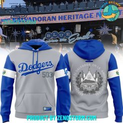 Los Angeles Dodgers 2024 Salvadoran Heritage Night Hoodie