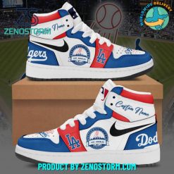 Los Angeles Dodgers MLB Custom Name Nike Air Jordan 1