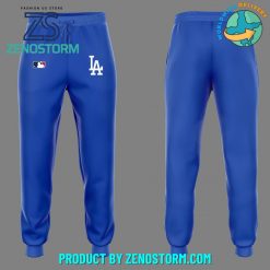 Los Angeles Dodgers Read More Play More Combo Hoodie Pants Cap