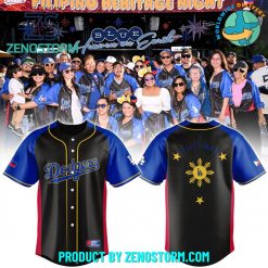 Los Angeles Dodgers Salvadoran Heritage Night Baseball Jersey