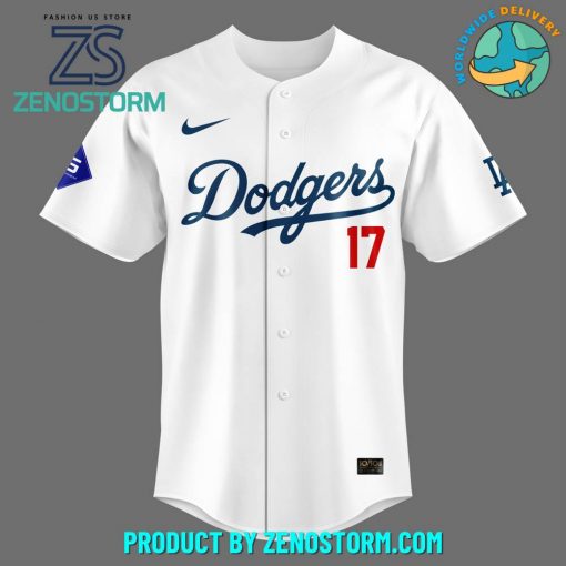 Los Angeles Dodgers The 50/50 Club Shohei Ohtani Baseball Jersey