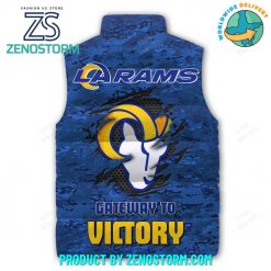 Los Angeles Rams NFL 2024 Sleeveless Puffer Down Vest