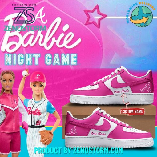 MLB Atlanta Braves x Hello Kitty 2024 Air Force 1