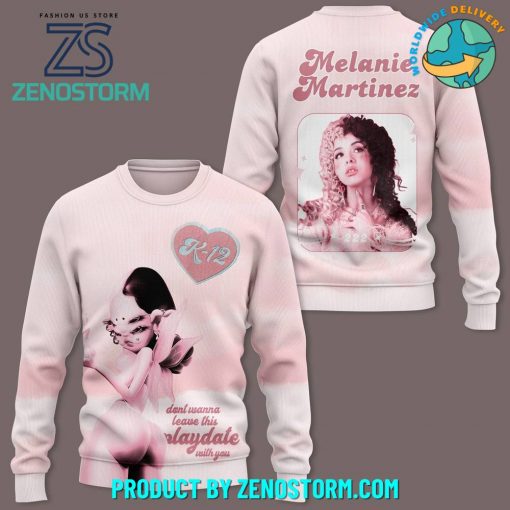 Melanie Martinez K-12 Pink White Hoodie, Zip Hoodie, Sweatshirt