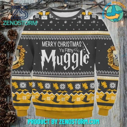 Merry Christmas Muggle 2024 Christmas Ugly Sweater