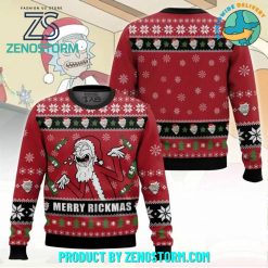 Merry Rickmas Rick And Morty TV Series Ugly Sweater