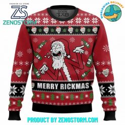 Merry Rickmas Rick And Morty TV Series Ugly Sweater