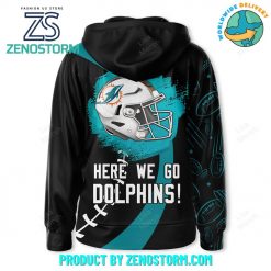 Miami Dolphins NFL Here We Go Zip Hoodie