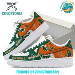 Miami Hurricanes 2024 NCAA Football Air Force 1