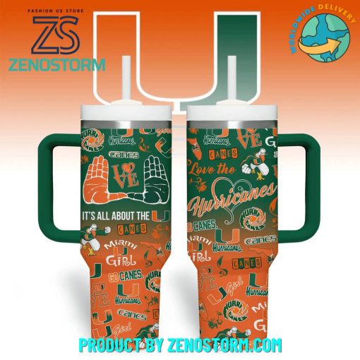 Miami Hurricanes 2024 NCAA Football Stanley Tumbler