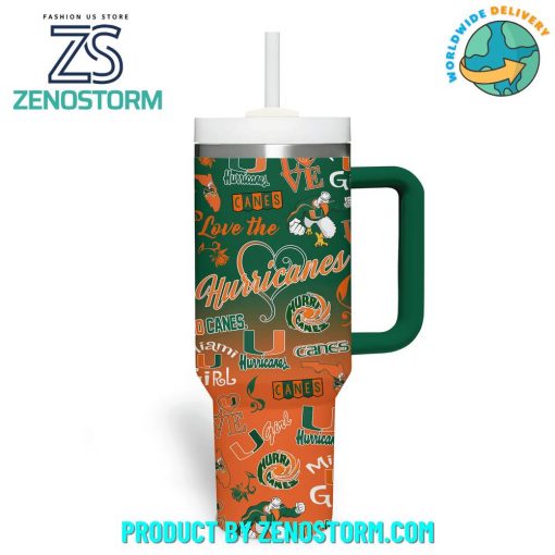 Miami Hurricanes 2024 NCAA Football Stanley Tumbler