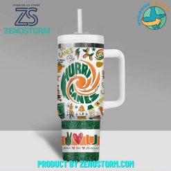 Miami Hurricanes NCAA Football Stanley Tumbler