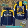 Michigan Wolverine NCAA Football Zip Hoodie