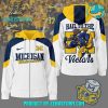 Michigan Wolverine Hail To The Victors Zip Hoodie – Yellow