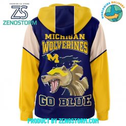 Michigan Wolverine NCAA Football Zip Hoodie