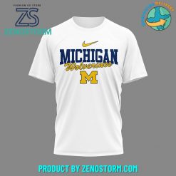 Michigan Wolverines Hail To The Victors Shirt – White