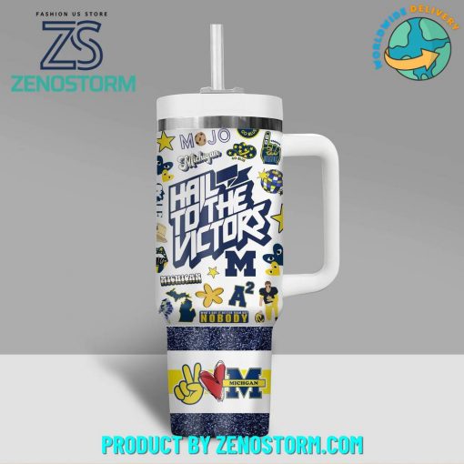 Michigan Wolverines NCAA Football Stanley Tumbler