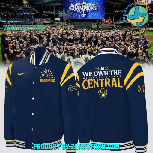 Milwaukee Brewers Are Back To Back Baseball Jacket