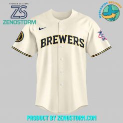 Milwaukee Brewers Back-To-Back Nl Central Champs 2024 Baseball Jersey