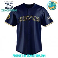 Milwaukee Brewers Fanatics Navy 2024 Baseball Jersey