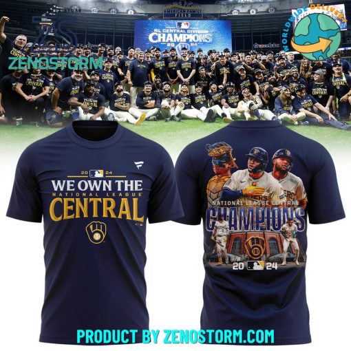 Milwaukee Brewers Fanatics Navy 2024 Shirt