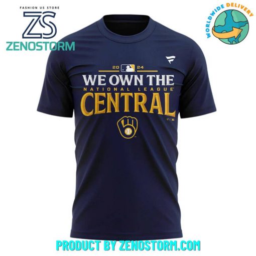 Milwaukee Brewers Fanatics Navy 2024 Shirt