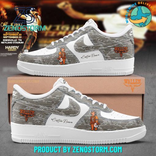 Morgan Wallen Camo Mossy Oak Custom Name Air Force 1