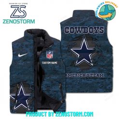 NFL Dallas Cowboys 2024 Sleeveless Puffer Down Vest