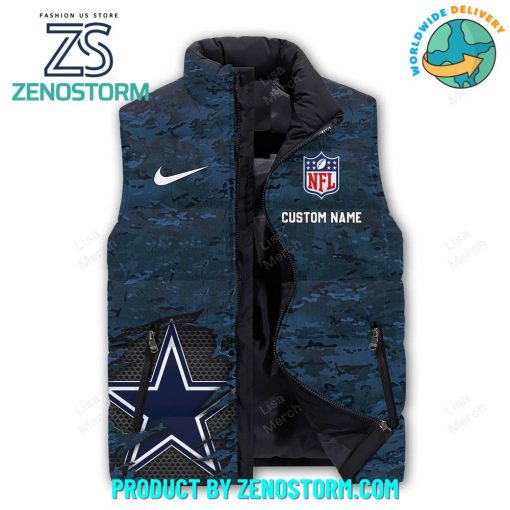 NFL Dallas Cowboys 2024 Sleeveless Puffer Down Vest