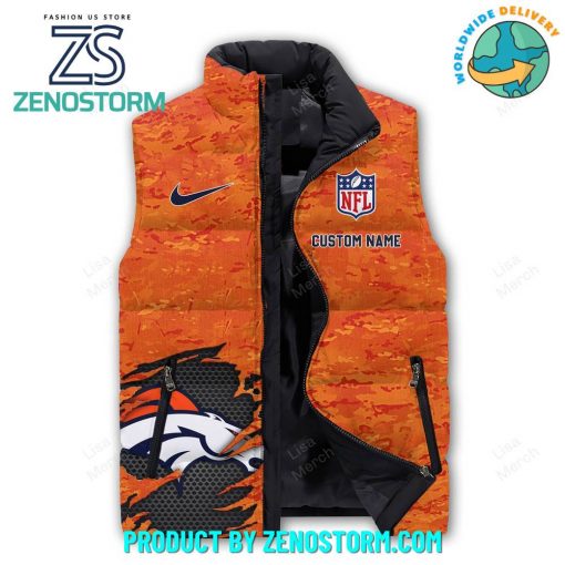 NFL Denver Broncos 2024 Sleeveless Puffer Down Vest