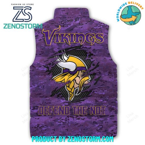 NFL Minnesota Vikings 2024 Sleeveless Puffer Down Vest