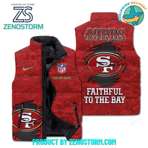 NFL San Francisco 49ers 2024 Sleeveless Puffer Down Vest