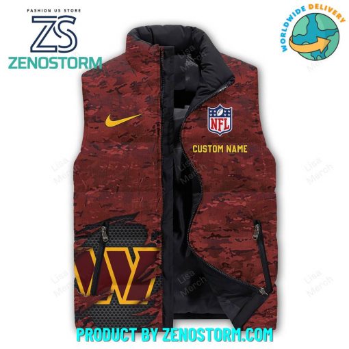 NFL Washington Commanders 2024 Sleeveless Puffer Down Vest