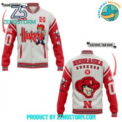 Nebraska Cornhuskers Football Customized Baseball Jacket