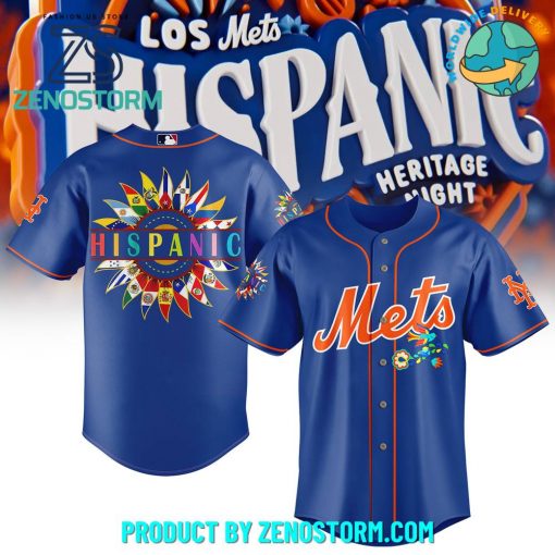 New York Mets MLB Hispanic Heritage Night Baseball Jersey