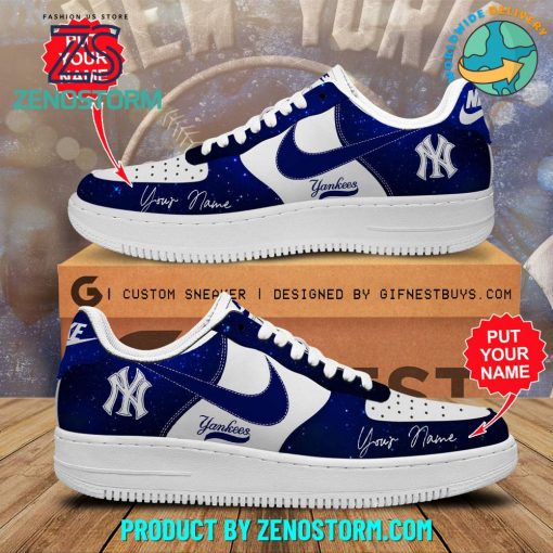 New York Yankees MLB Special Custom Name Air Force 1