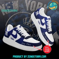 New York Yankees MLB Custom Name Air Force 1