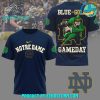 Notre Dame Fighting Irish Blue Gold Game Day Shirt – White