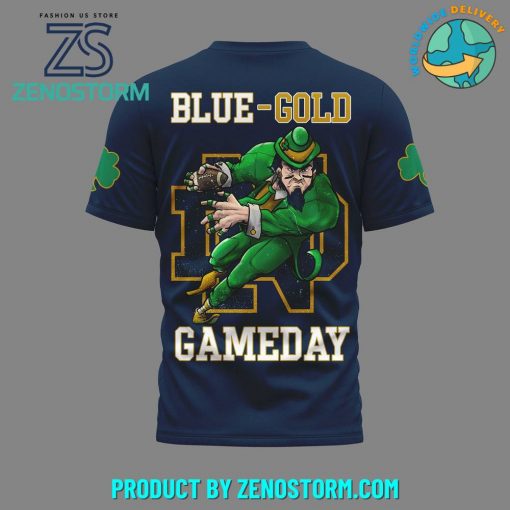 Notre Dame Fighting Irish Blue Gold Game Day Shirt – Blue