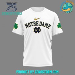 Notre Dame Fighting Irish Blue Gold Game Day Shirt White