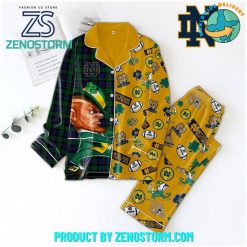 Notre Dame Fighting Irish Football Pajamas Set