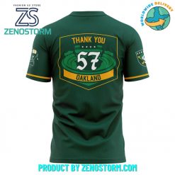 Oakland Athletics MLB Thank You Oakland Shirt