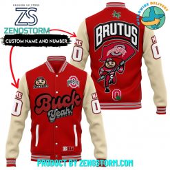 Ohio State Buckeyes Football Customized Baseball Jacket