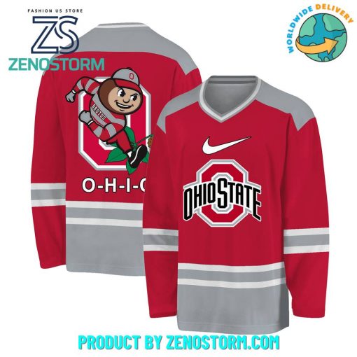 Ohio State Buckeyes NCAA Football 2024 Hockey Jersey