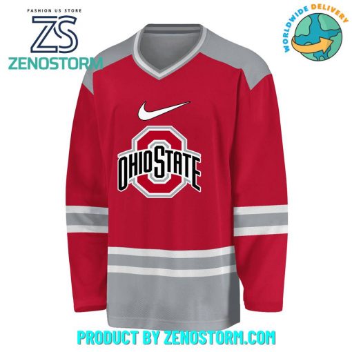 Ohio State Buckeyes NCAA Football 2024 Hockey Jersey