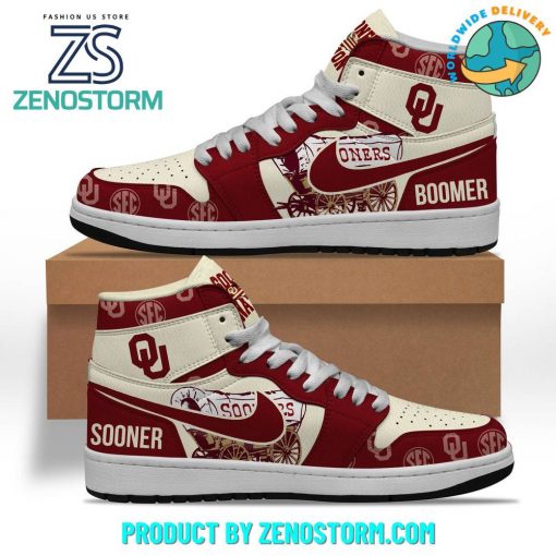 Oklahoma Sooners Football Boomer Sooners Air Jordan 1