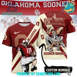 Oklahoma Sooners NCAA Football Customized Shirt