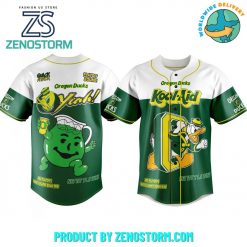 Oregon Ducks Football Kool-Aid Baseball Jersey