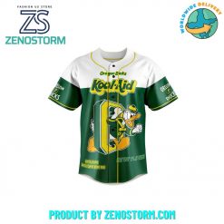 Oregon Ducks Football Kool-Aid Baseball Jersey